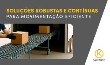 Soluções robustas e contínuas para movimentação eficiente